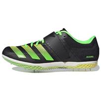 Adidas Adizero Šuolis į aukštį Juodos Spalvos Saulės Žalumo Unisex Sportbačiai Pagrindinės Juodos Spalvos Spindulio Geltonumo GY8397 41⅓ black