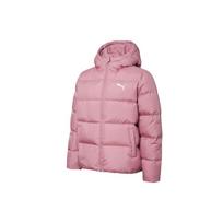 Puma Logotipas šilta pūkinė striukė su gobtuvu Moteriška striukė Rožinė violetinė 586930-16 XXL pink