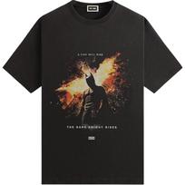 Kith x Batman Dark Knight Rises Vintage Tee Black Men Tops KHM032764-001 XL brown