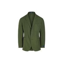 Polo Ralph Lauren SS22 Solid Color Single-Breasted Oxford Cloth Suit Jacket Men Jackets Green MNPOSPC27620273-300 M black