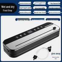 Compact Automatic Vacuum Sealer for Home Food Preservation black