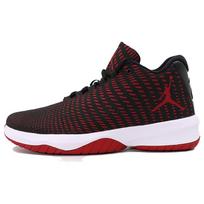 Jordan B. Fly Zoom Madingi Universalūs Smūgius Sugeriantys Neslystantys Vidutinio Aukščio Krepšinio Batai Vyriški Sportbačiai Juodi Raudoni 910209-002 42.5 black