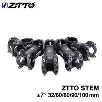 ZTTO 32/60/80/90/100mm Didelio stiprumo lengvas stovas 31.8mm vairo iškyša XC AM MTB kalnų kelio dviračiui 31.8*60