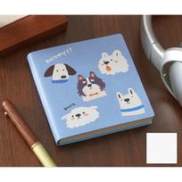 Mini Notebook  Travel Check-in Stamp Book  Portable Portable Book  Stamp Collection Book  City Travel Record Book  Stamp Book Grid Book gray