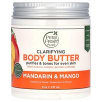 Petal Fresh, Clarifying Body Butter, Mandarin & Mango, 8 oz (237 ml) gray
