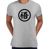 Goku Kanji Dragonball Z Kakarot Sign T-Shirt Adults Unisex Tops S pilka