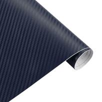 10/20/30*152cm Films For Car 3D Carbon Fiber Vinyl Vehicle Decal Sheet Roll Protective Custom Stickers Auto Exterior Accessories 152x10cm mėlyna