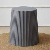 Nordic Minimalist Multi-Color Sofa Side Table Creative Coffee Table Bedroom Bedside Cabinet Multi-Function Plastic Stool gray