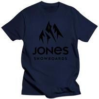 Vasarinis marškinėlis unisex Humoro marškinėlis Jones Snowboards marškinėlis Viršutinė medvilninė marškinėlė Humoro Unisex apvalia apykakle Marškinėliai Laisvalaikio prekės ženklo marškinėliai 3XL gray