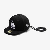 New Era Mlb Los Angeles Dodgers Cap Pouch Mobile Bag Black 15122081 FREE(OSFM)