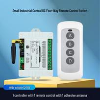 DC Long-Distance Remote Control Timer for Irrigation and Water Pump Systems white