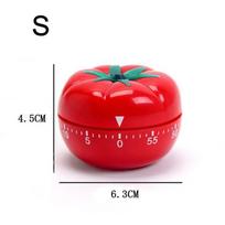 Tomato Timer Electronic Kitchen Reminder Pomodoro Mechanical Countdown Alarm Kitchen Cooking Tool Game Timer Clock red