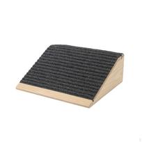 Naminių gyvūnų rampos Įkalnės formos medinės, tvirtos, vyresniems gyvūnams, jauniems šunims, laiptams, namams 30x26x10-4cm black