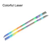 For Renault Twingo 3-5 Doors Racing Sport Stripes Car Waist Lines Sticker Waterproof Self-adhesive Auto Body Decor Accessories