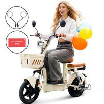 Elektrinis paspirtukas su sėdyne suaugusiems 14  AgileRide AE-B4, Didelis nuotolis 90-100 KM, Baterija 48V 20Ah, Variklis 1200W