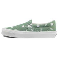 Vans OG Classic Slip-On LX Polka Dot - Green Unisex Sneakers VN0A45JKLDN 42 white