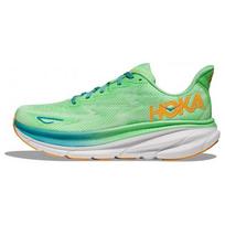 HOKA Clifton 9 Wide Zest Lime Glow Men Sneakers Green 1132210-ZLGL 40 beige