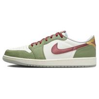 Air Jordan 1 Retro Low OG Drakono Metų Unisex Sportbačiai Žali Sail Cedar FN3727-100 44