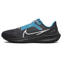 NFL x Nike Air Zoom Pegasus 40 Carolina Panthers Men Sneakers Black Anthracite Tidal-Blue DZ6010-001 42 gray