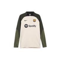 Nike FC Barcelona 23-24 Greitai džiūstanti pusiau užtrauktuku treniruočių bliuska Vyriški viršutiniai drabužiai Mėlyna-žalia DX3102-222 S white