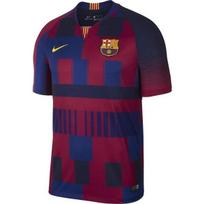 Nike FC Barcelona Football Team Sports Printed Crew Neck Short Sleeve T-Shirt Men Tops Multi 943025-456 XXL