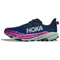 HOKA Speedgoat 6 2E Wide Stormy Skies Aqua Breeze Men Sneakers Blue 1147830-SMY 41 gray