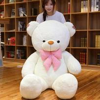 Dideli lokio pliušiniai žaislai Teddy Panda lėlė Glėbesiu apkabinamas lokys 1.6 Lėlė Mergaitė Mielas miegantis apkabinimas right angle 1 meter/lying 80cm gray