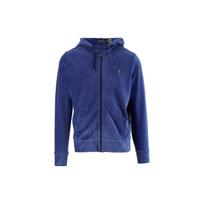 Polo Ralph Lauren Solid Logo Zip-Up Hoodie Men Outerwear Blue 710877154-001 S