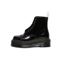 Dr. Martens Sinclair Series Apvalianos nosies Storo pado Užtrauktuku Trumpiauliai Aulinukai Moteriški batai Juodi 26410001 36