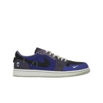 Zion Williamson x Air Jordan 1 Retro Low OG Voodoo Alternatyvūs Vyriški Sportbačiai Mėlyni Karališkos Violetinės Garų Žali IH2309-500 35.5 black