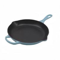 Utool Cast Iron Enamel Frying Pan black