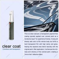 For Dacia Sandero Stepway Scratch Removal And Paint Repair Pen Factory Process Color Matching Car Paint Repair Tool Comet Grey clear coat gray