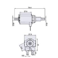 Jiayin Jypc-2 Mini elektromagnetinis vandens siurblys - Savisiurbis kavos aparato ir garų lygintuvo stiprinimo siurblys