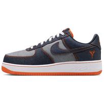 Kobe Bryant x Nike Air Force 1 Džinsiniai 2026 Vyriški sportbačiai Mėlyni Obsidianiniai Saugiai oranžiniai IM1980-400 38.5 gray