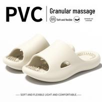 2026 New Anti-Slip Foot Massage Slippers for Women & Men - Indoor, Bathroom, Shower Use 36-37 pink