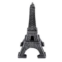 France Tower Statue Resin Paris Tower Figurine Decoration for Living Room Bedroom Book Shelf Table Desk Top antikinės sidabrinės spalvos