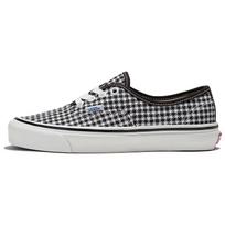 Vans Authentic 44 DX Anaheim Factory - OG Houndstooth Unisex Sneakers Cream Marshmallow Black VN0A4BVYYER 42 white
