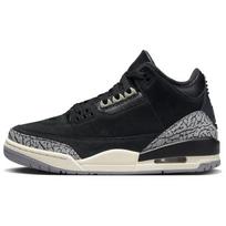 Air Jordan 3 Retro Off Noir Moteriški sportbačiai Juodi Kokoso pienas Cementinės pilkos spalvos CK9246-001 36