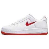 Nike Air Force 1 Jewel Mėnesio spalva - Baltos ir universiteto raudonos spalvos vyriški kedai FN5924-101 44.5 white