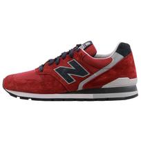 New Balance 996 Pagaminti JAV Vyriški sportbačiai Raudoni Mėlyni M996GLM 42 brown