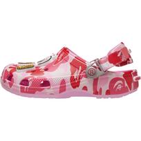 BAPE x Crocs Classic Clog Vaikams ABC Camo - Rožiniai Vaikų Sportbačiai 210285-6I2 28-29