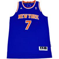 Adidas X NBA Collaboration Knicks Team 7 Anthony Round Neck Fashion Soft Sleeveless Basketball Jersey Unisex jersey Blue 7912A-3KB-K91474 M
