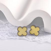 Four-leaf Clover Earrings for Women and Girls Non-fading Classy Earrings