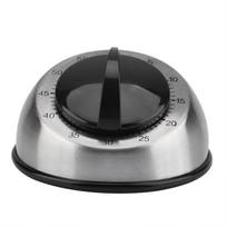 60 Minutes Stainless, Timer Mechanical stainless steel Steel Kitchen timer tools Wind up Time Reminder black