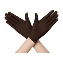 1 pora unisex uniforminių pirštinių vyrams, moterims, riešo ilgio, tamprios, spandex, pirštinės banketui, vestuvėms, vakarėliui, trumpikės oficialiam smokingui, sargo kostiumui juoda