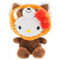 Hello Kitty Red Panda Costume 9  Plush Toy