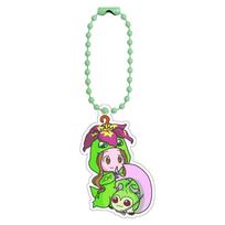 Digimon Adventure Agumon Keychains Yagami Taichi Ishida Gabumon Diy Acrylic Action Toy Figures Anime Game Collection Pendant 5cm blue
