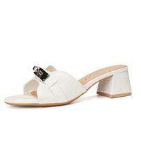 Anti-slip Thick-soled Shoes, Slippers, Women's Sandals 40 abrikosas