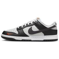 Nike Dunk Low Mini Swoosh - Black Total Orange Unisex Sneakers White FN7808-001 45 white