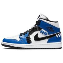 Air Jordan 1 Mid Sisterhood Moteriški sportbačiai Mėlyni Game-Royal Juodi CV0152-401 36 black